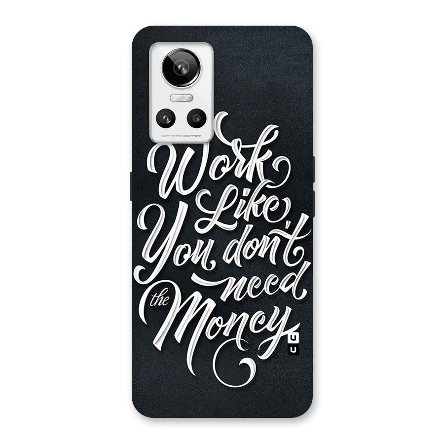Work Like King Back Case for Realme GT Neo 3