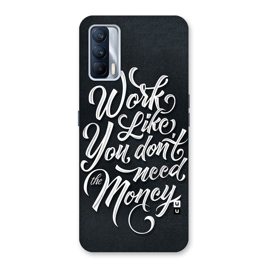 Work Like King Back Case for Realme X7
