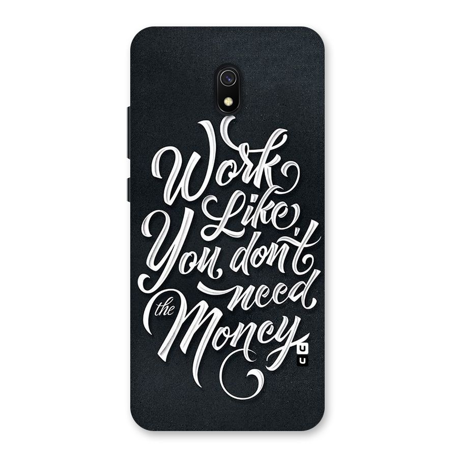 Work Like King Back Case for Redmi 8A