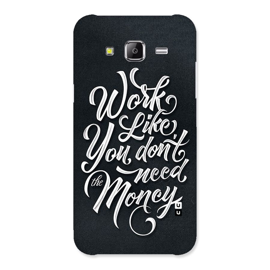 Work Like King Back Case for Samsung Galaxy J2 Prime