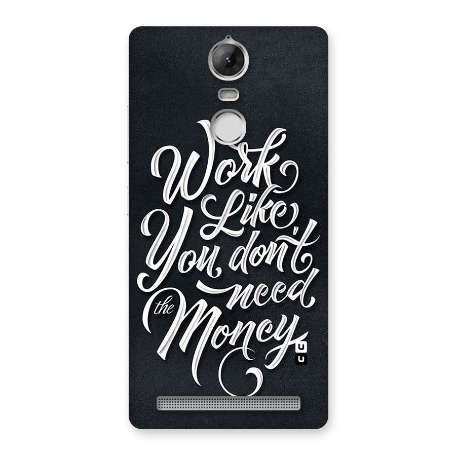 Work Like King Back Case for Vibe K5 Note