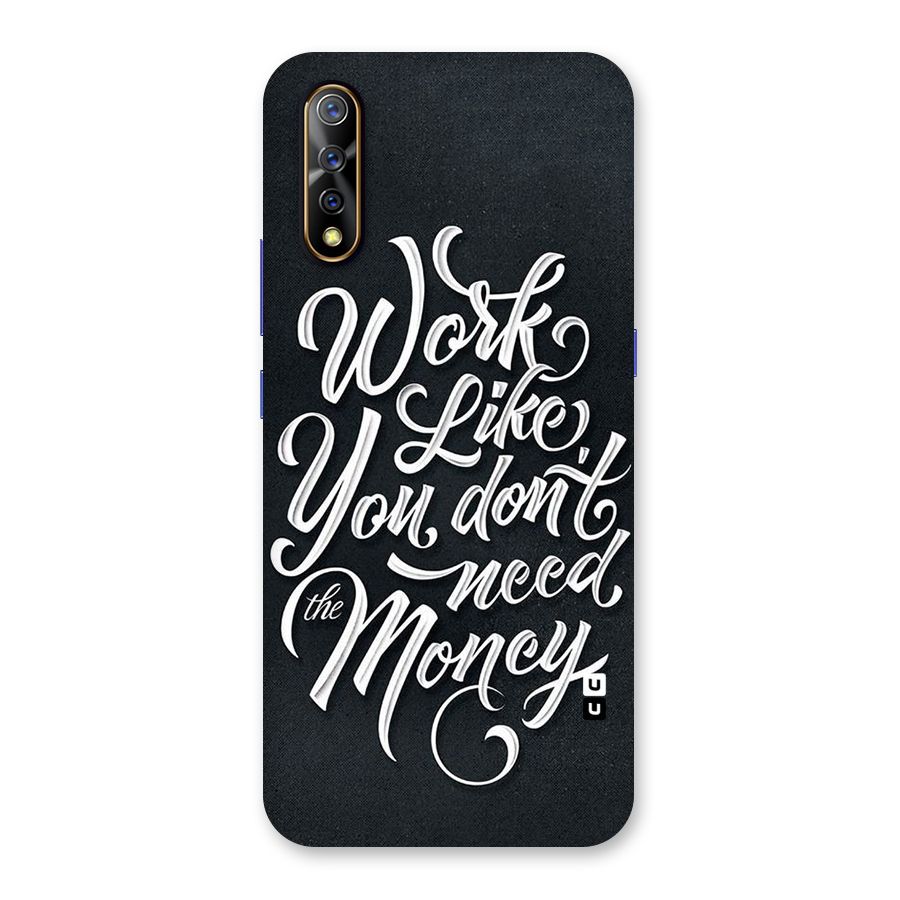 Work Like King Back Case for Vivo S1