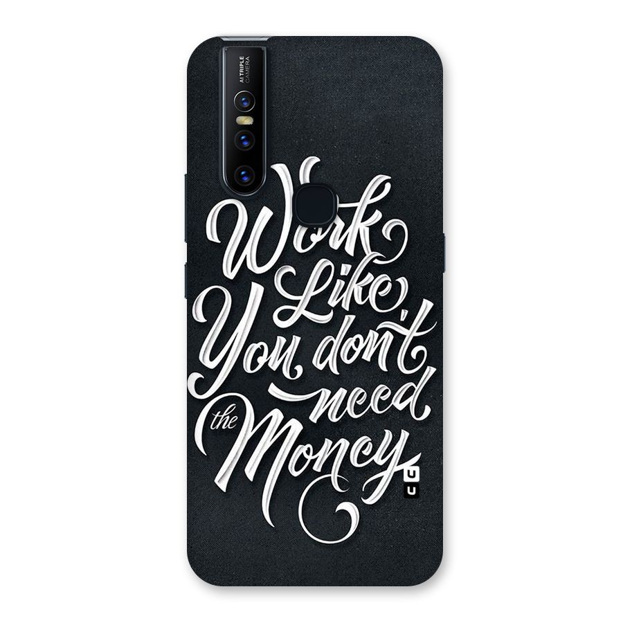 Work Like King Back Case for Vivo V15
