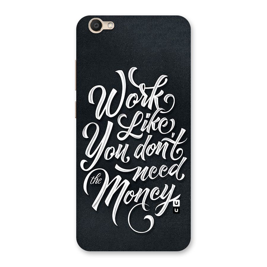 Work Like King Back Case for Vivo V5