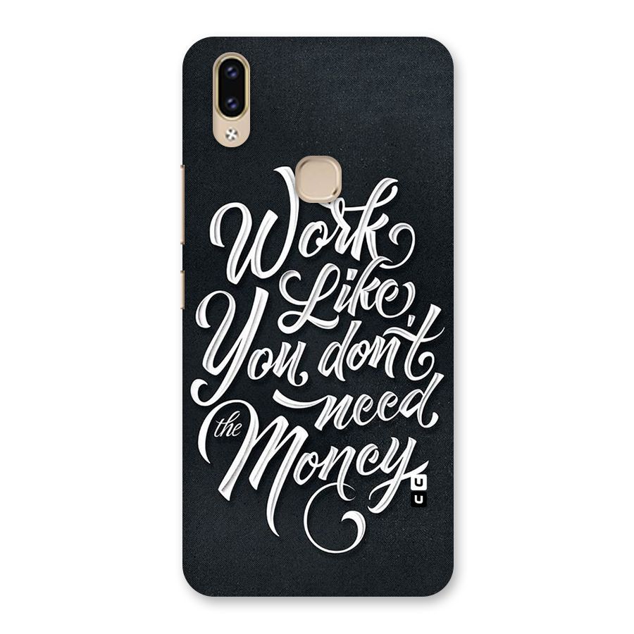 Work Like King Back Case for Vivo V9 Youth