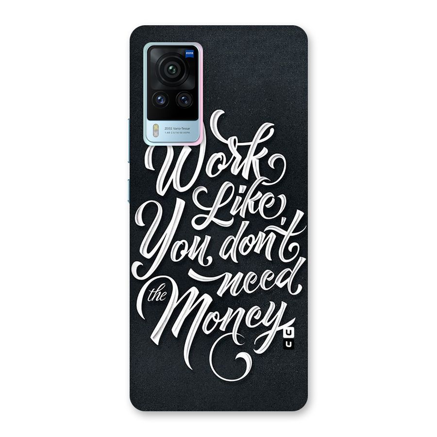 Work Like King Back Case for Vivo X60 Pro