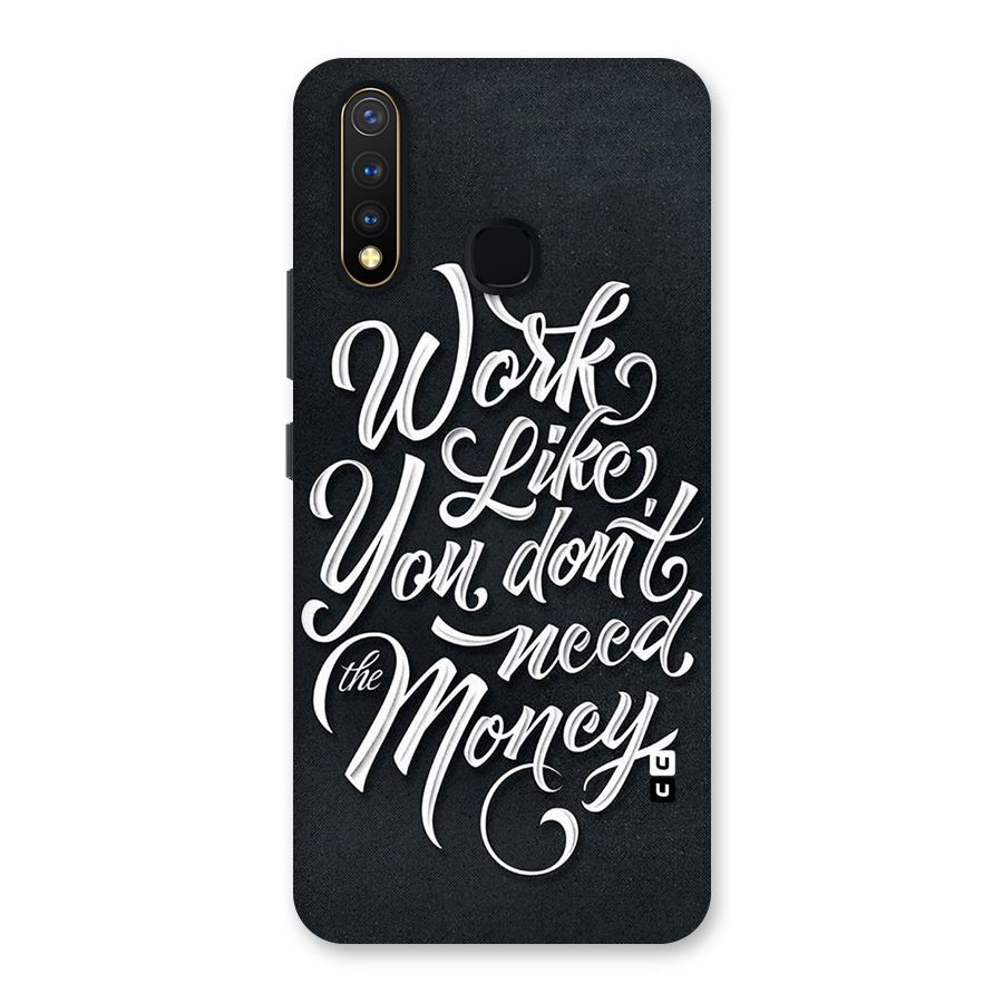 Work Like King Back Case for Vivo Y19