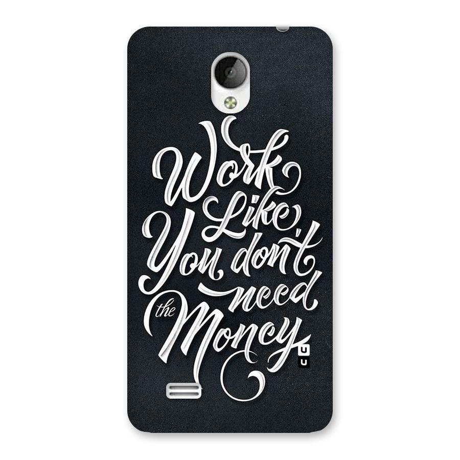 Work Like King Back Case for Vivo Y21