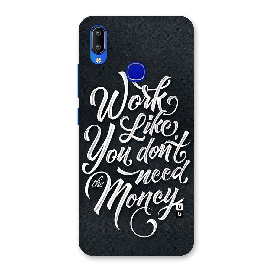 Work Like King Back Case for Vivo Y91