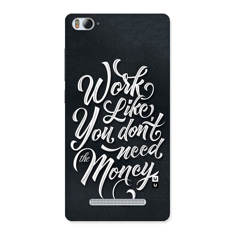 Work Like King Back Case for Xiaomi Mi4i
