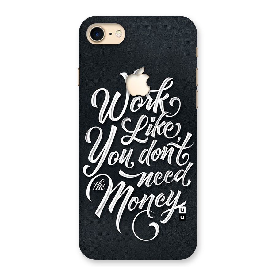 Work Like King Back Case for iPhone 7 Apple Cut