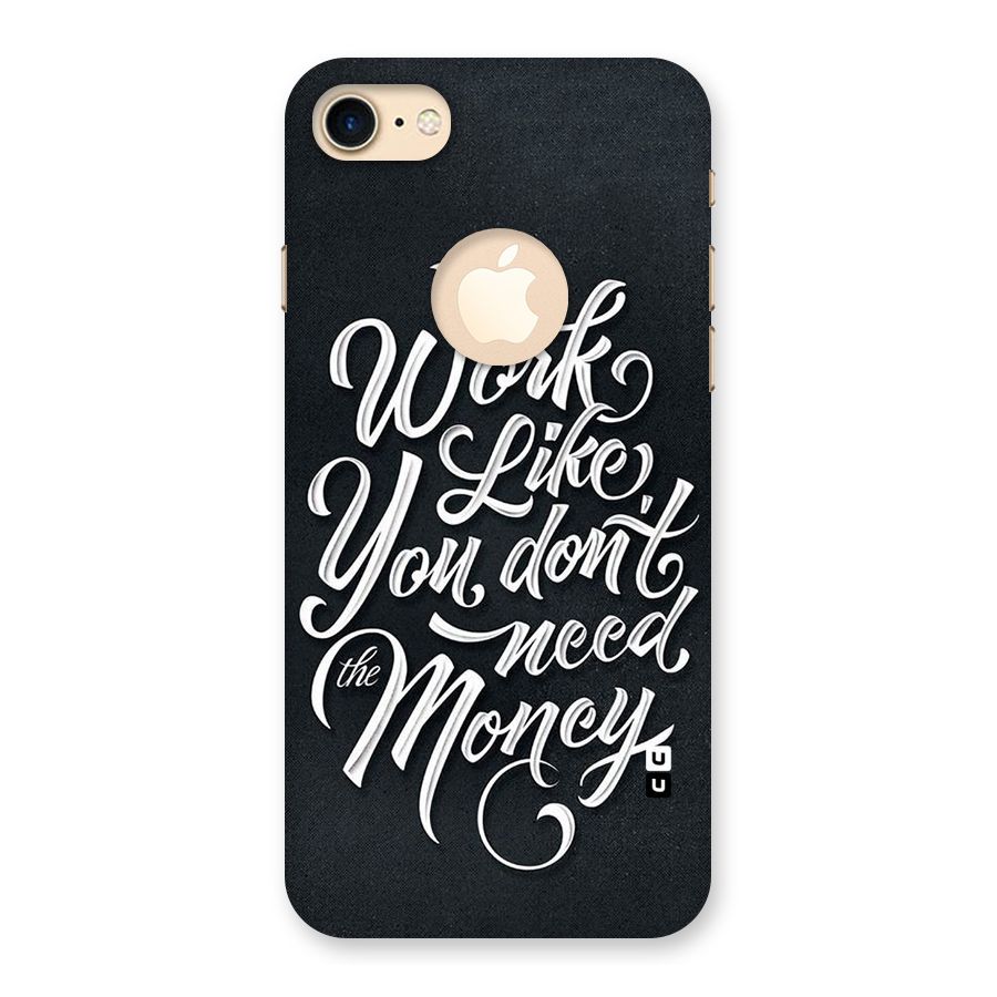 Work Like King Back Case for iPhone 7 Logo Cut