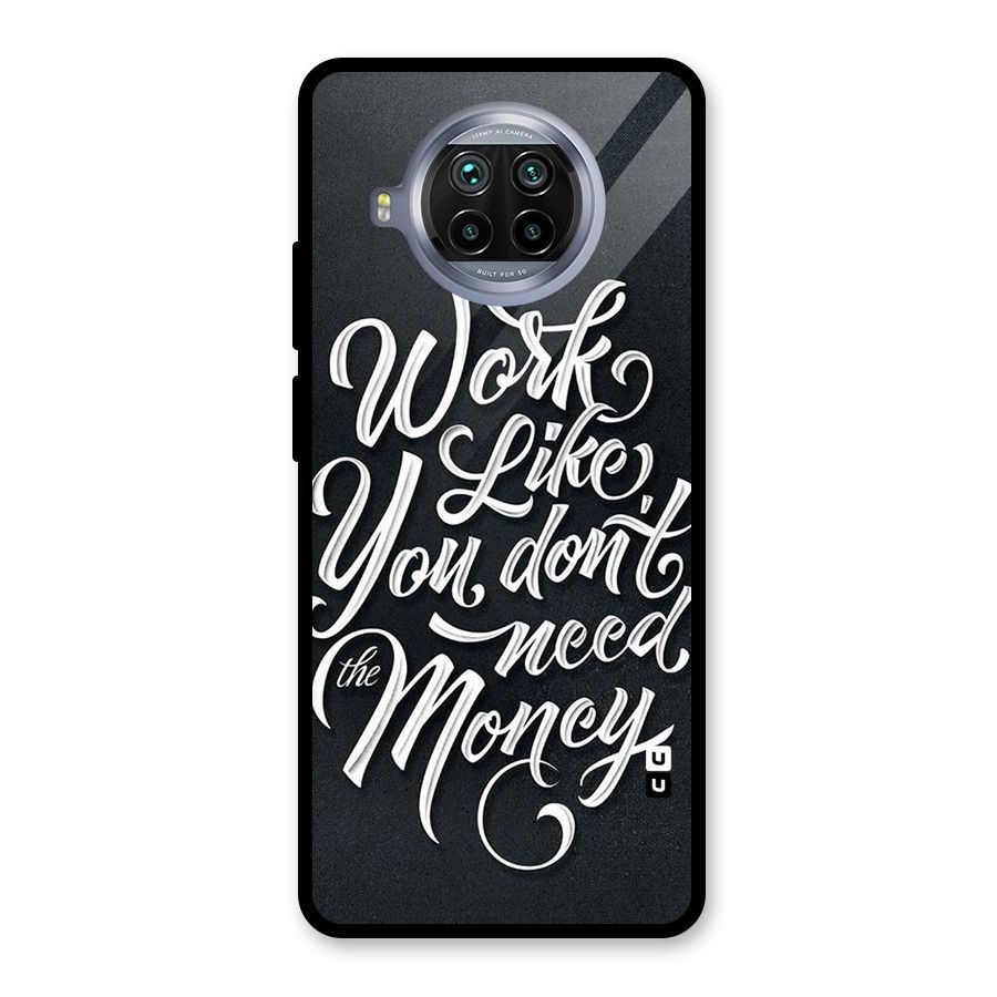 Work Like King Glass Back Case for Mi 10i