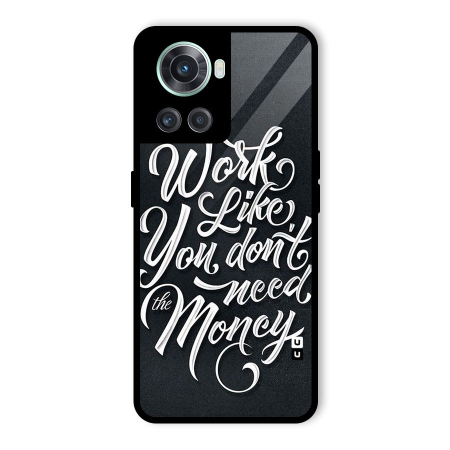 Work Like King Glass Back Case for OnePlus 10R