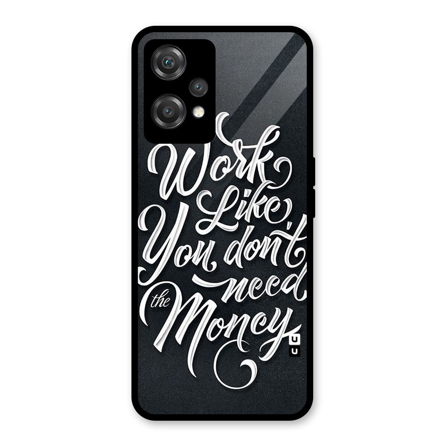 Work Like King Glass Back Case for OnePlus Nord CE 2 Lite 5G