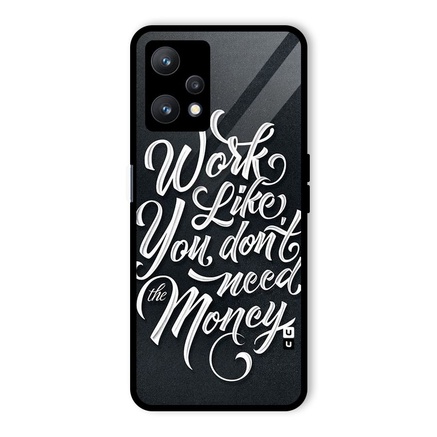 Work Like King Glass Back Case for Realme 9 Pro 5G