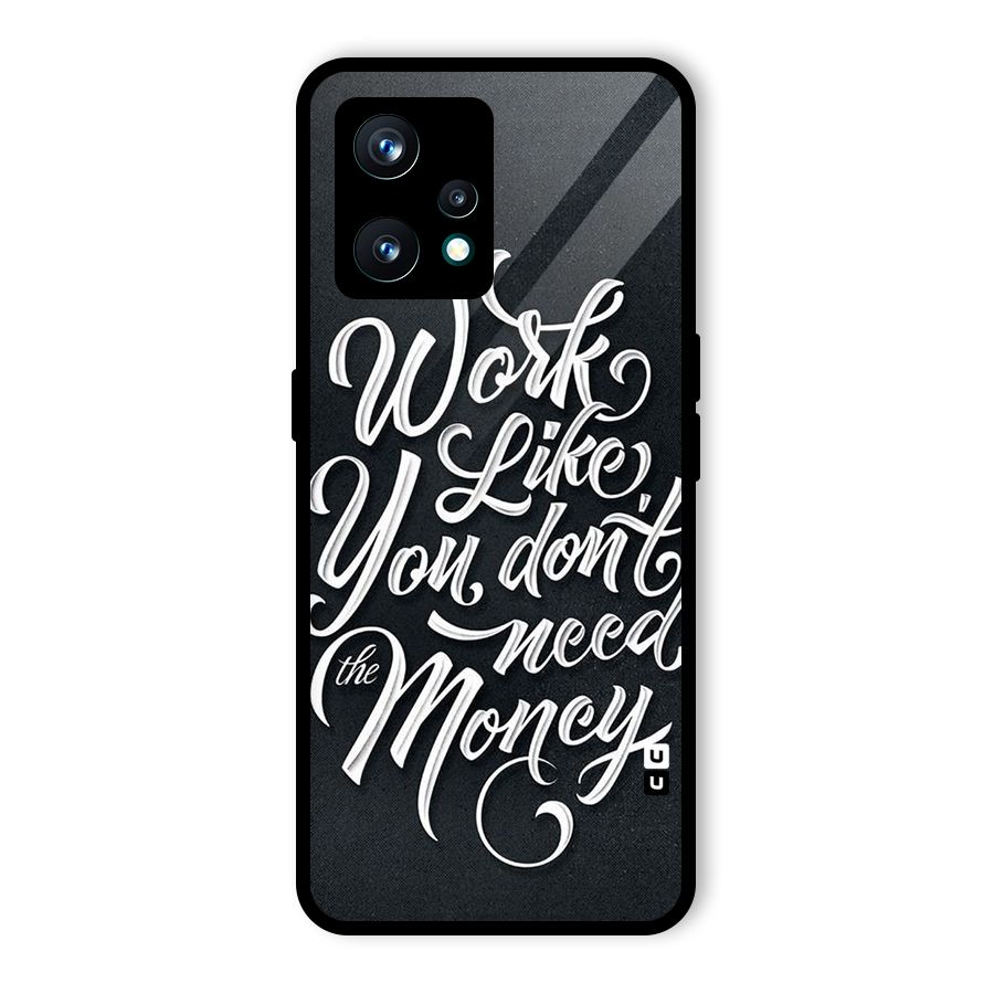 Work Like King Glass Back Case for Realme 9 Pro Plus 5G