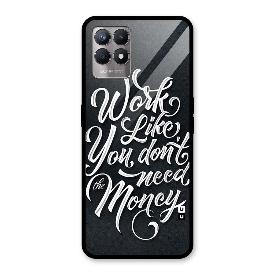 Work Like King Glass Back Case for Realme Narzo 50