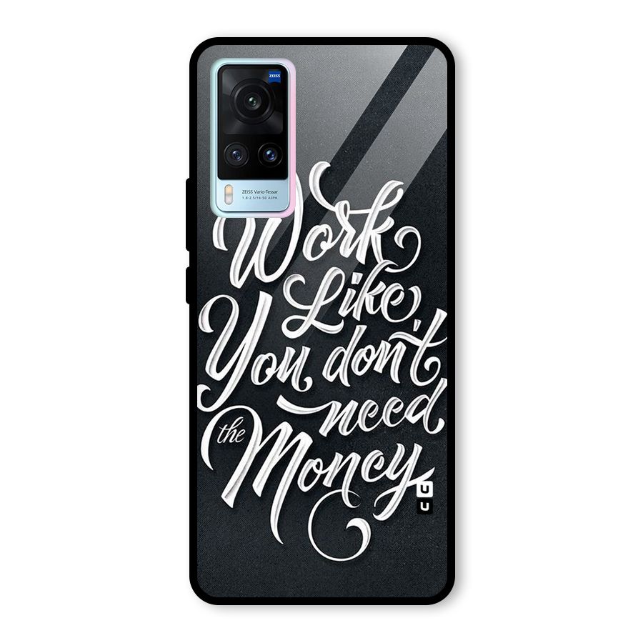 Work Like King Glass Back Case for Vivo X60