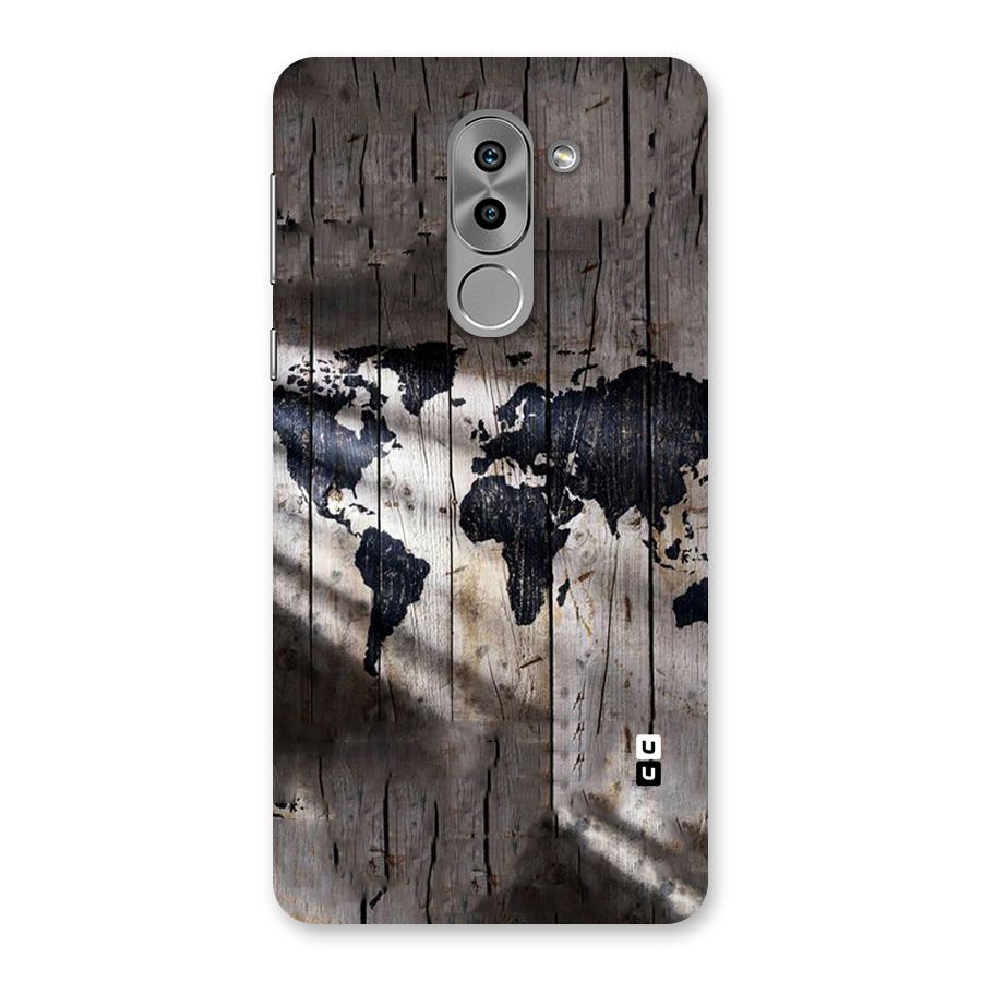 World Map Wood Design Back Case for Honor 6X