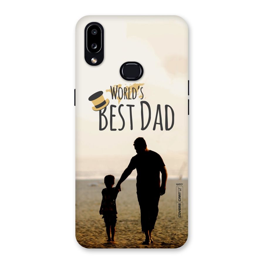 Worlds Best Dad Back Case for Galaxy A10s