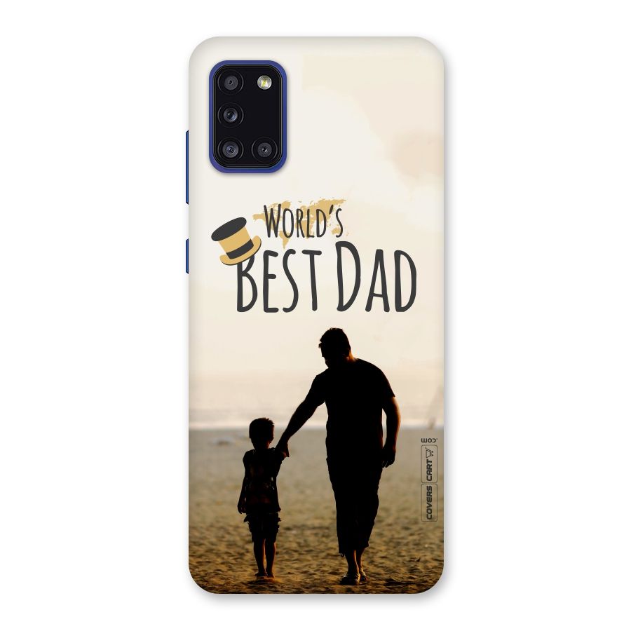 Worlds Best Dad Back Case for Galaxy A31