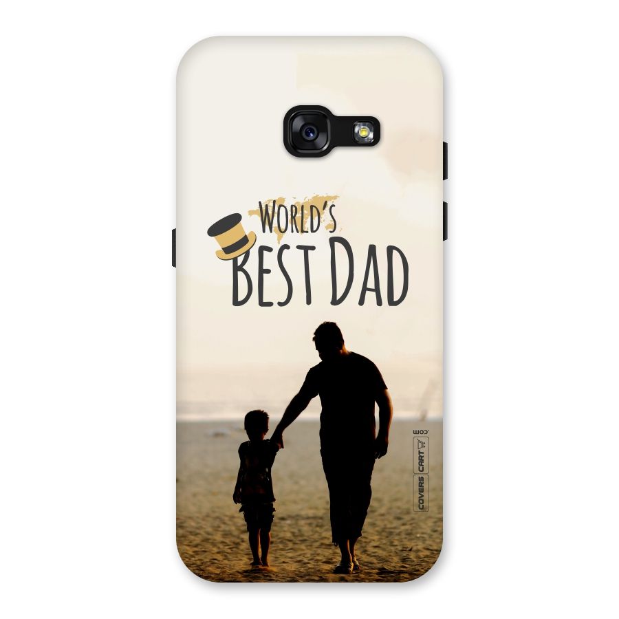 Worlds Best Dad Back Case for Galaxy A3 (2017)