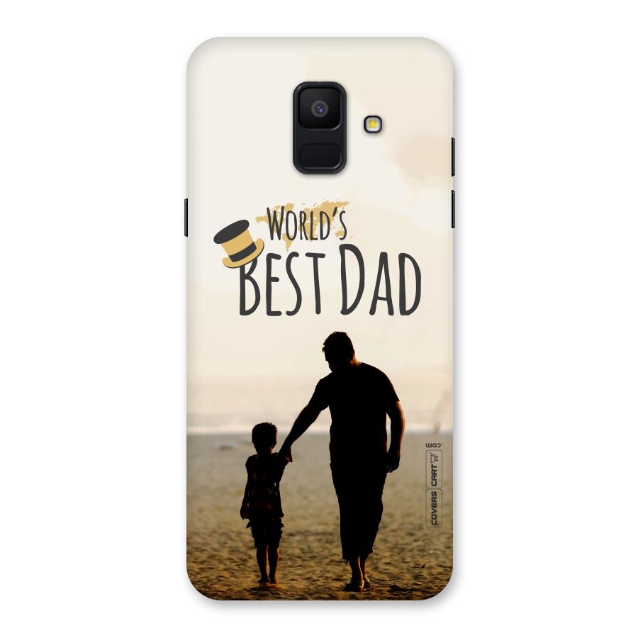 Worlds Best Dad Back Case for Galaxy A6 (2018)