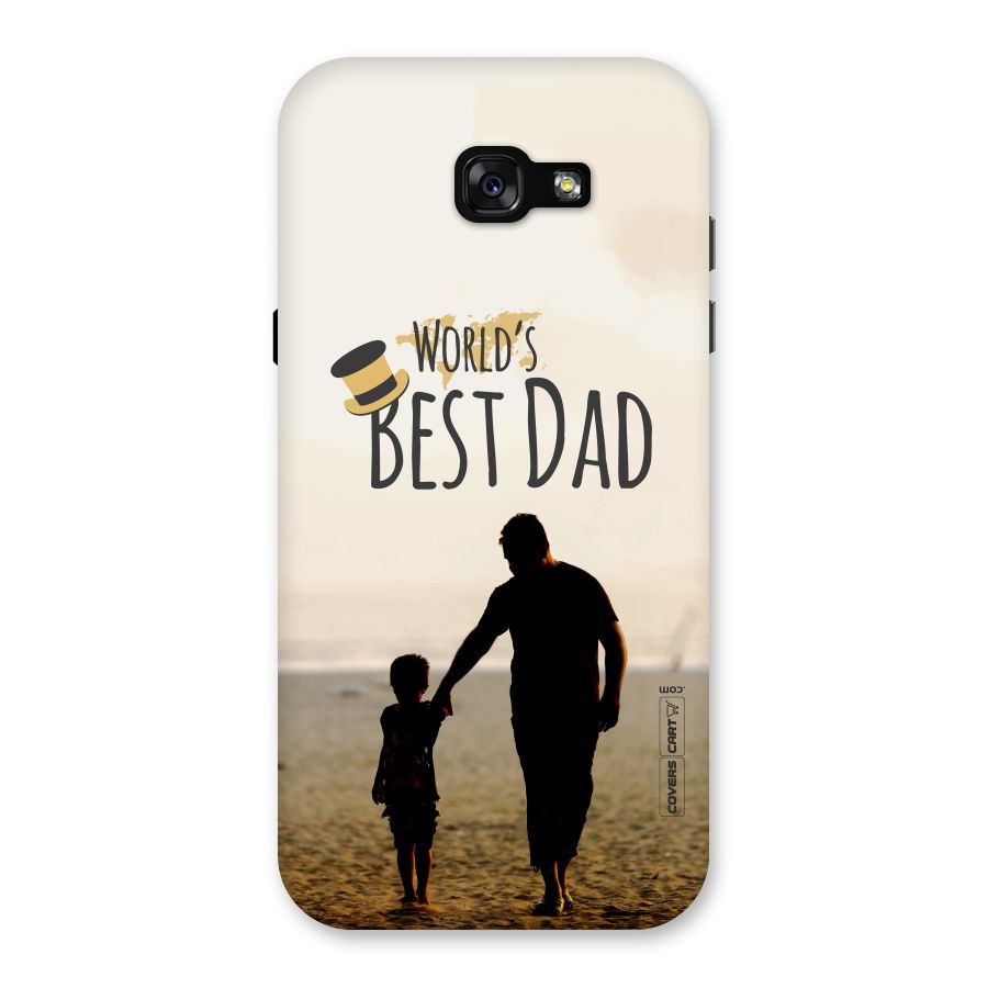Worlds Best Dad Back Case for Galaxy A7 (2017)