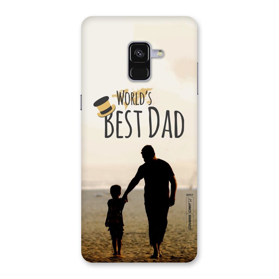 Worlds Best Dad Back Case for Galaxy A8 Plus