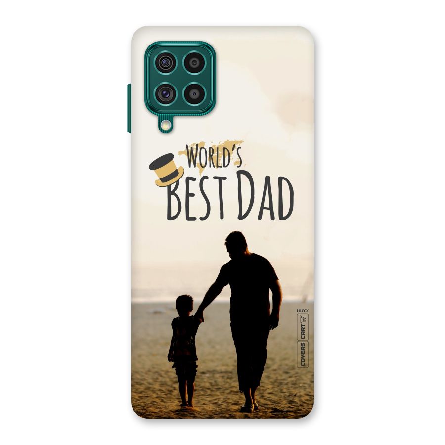 Worlds Best Dad Back Case for Galaxy F62