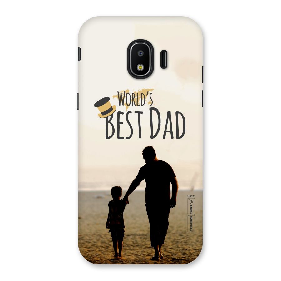 Worlds Best Dad Back Case for Galaxy J2 Pro 2018