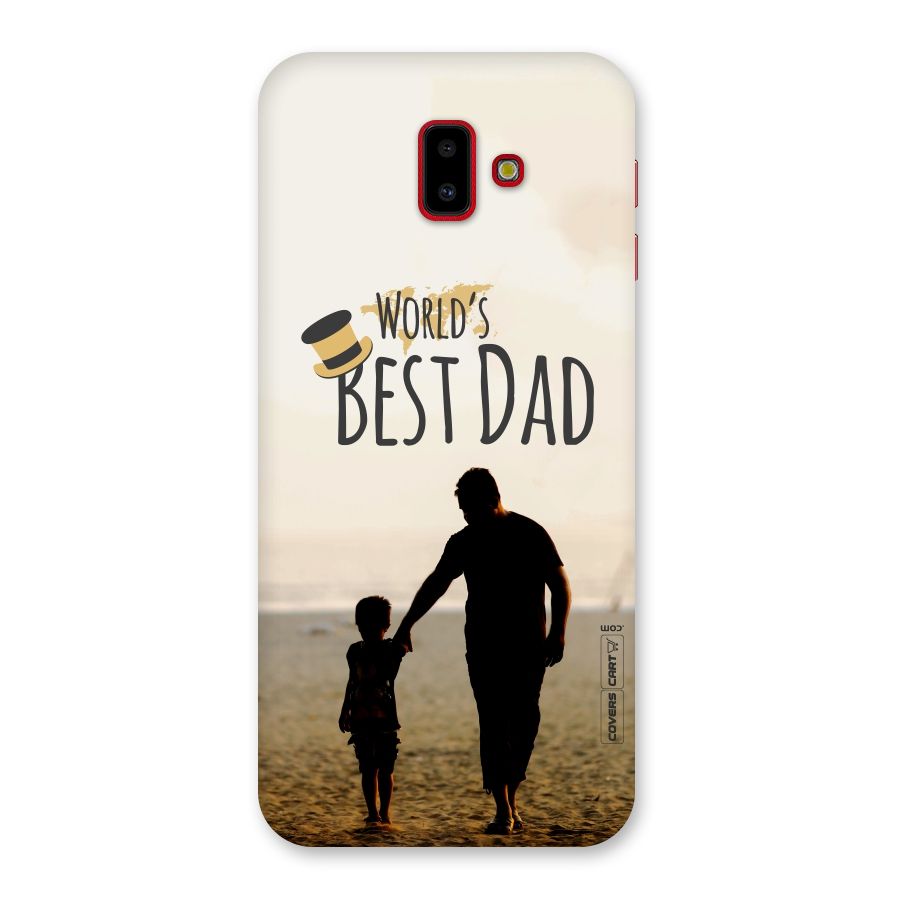 Worlds Best Dad Back Case for Galaxy J6 Plus