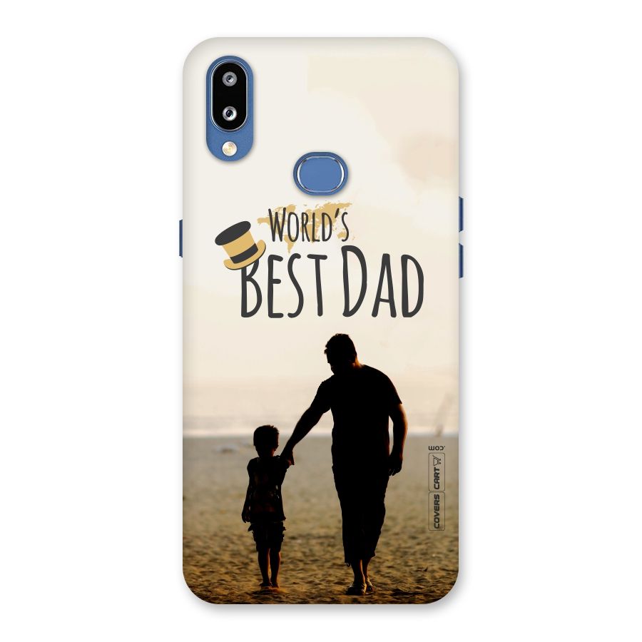 Worlds Best Dad Back Case for Galaxy M01s