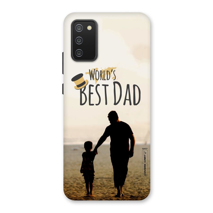 Worlds Best Dad Back Case for Galaxy M02s