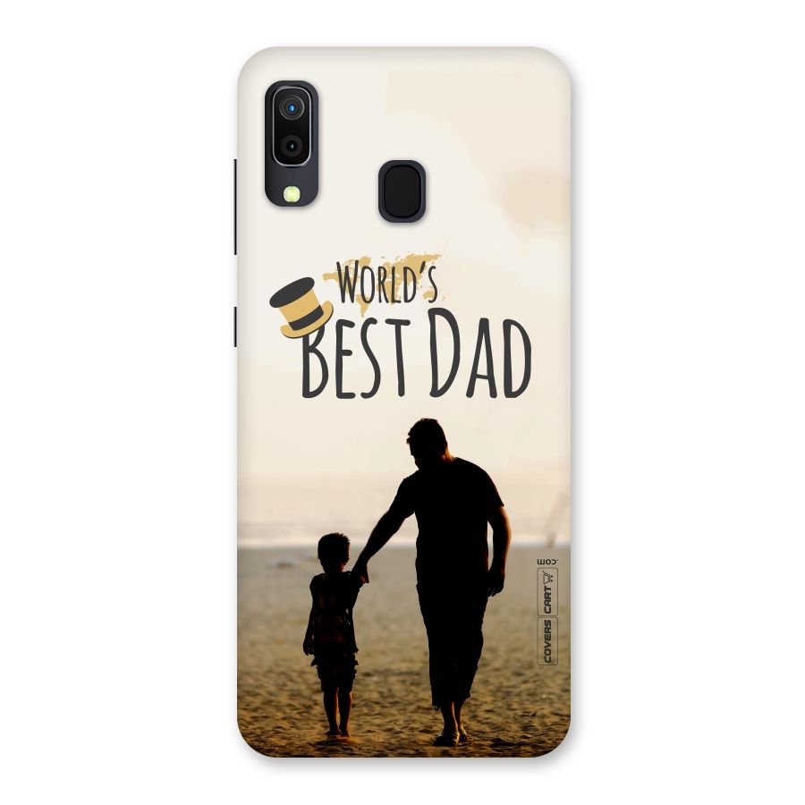 Worlds Best Dad Back Case for Galaxy M10s