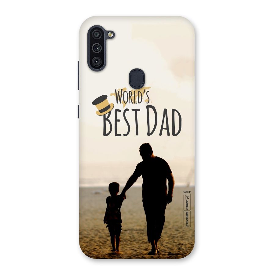 Worlds Best Dad Back Case for Galaxy M11