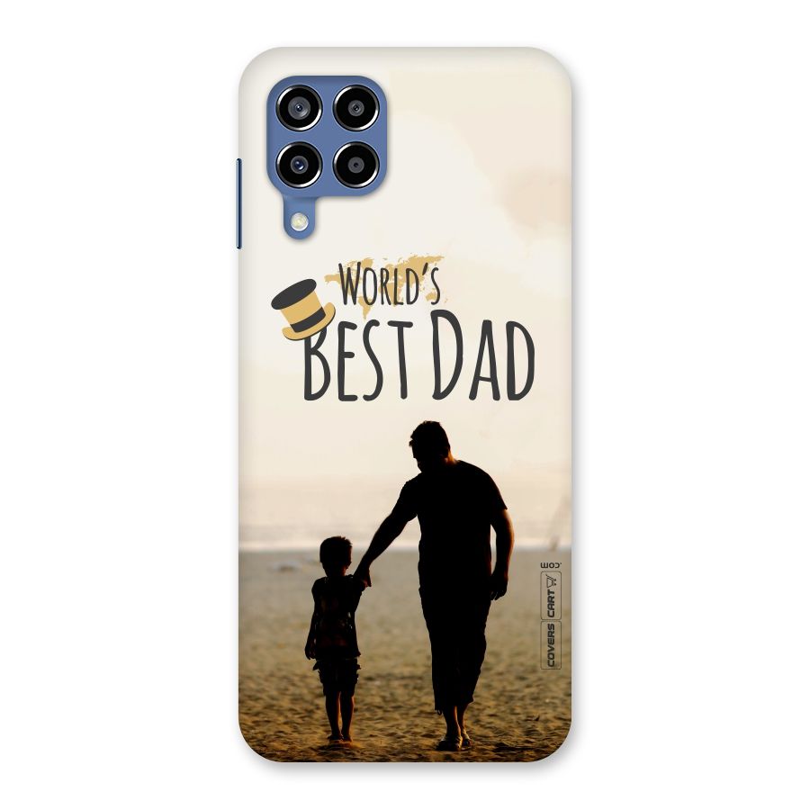 Worlds Best Dad Back Case for Galaxy M53 5G