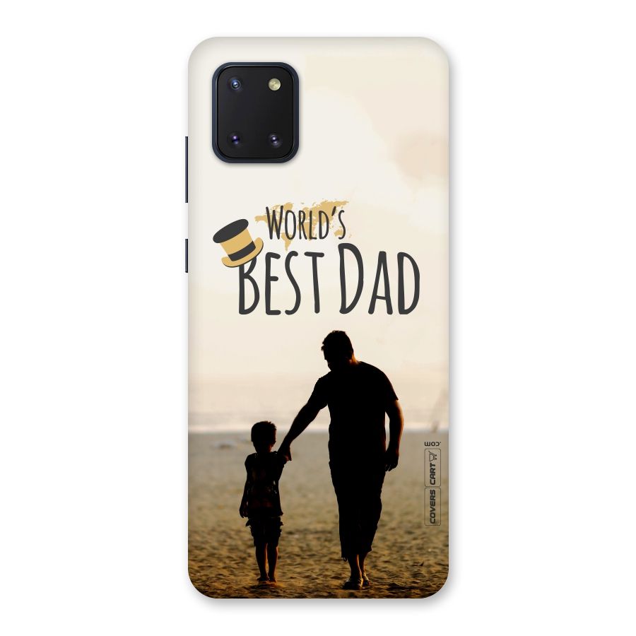 Worlds Best Dad Back Case for Galaxy Note 10 Lite
