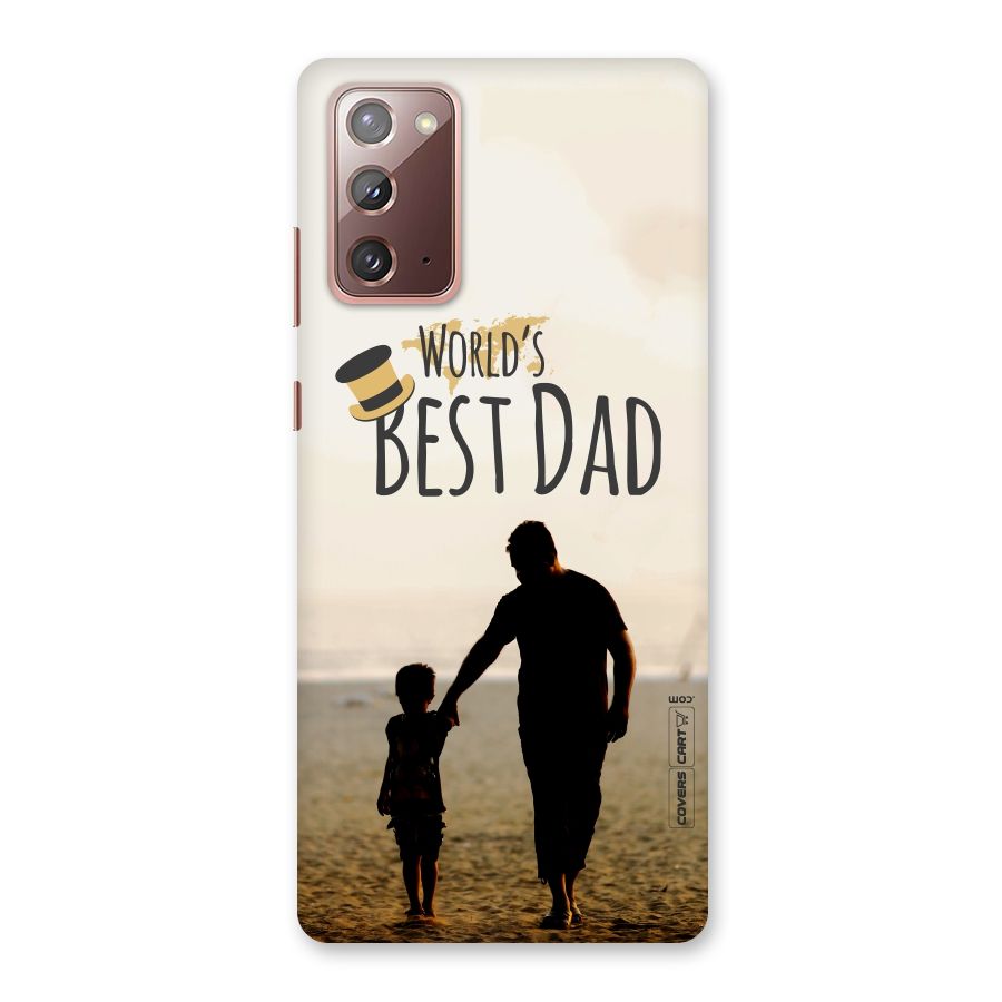 Worlds Best Dad Back Case for Galaxy Note 20