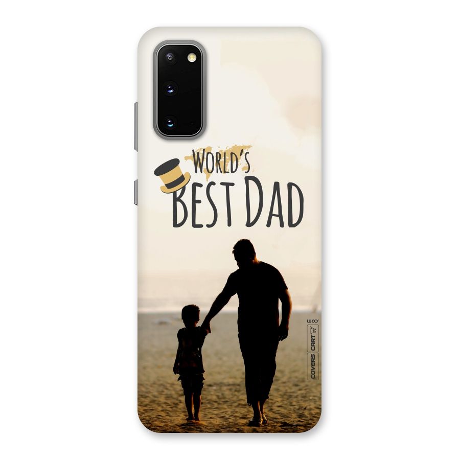 Worlds Best Dad Back Case for Galaxy S20