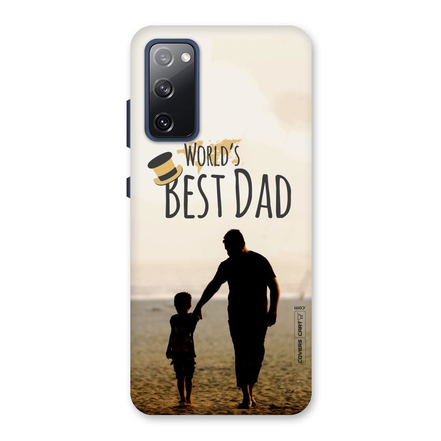 Worlds Best Dad Back Case for Galaxy S20 FE