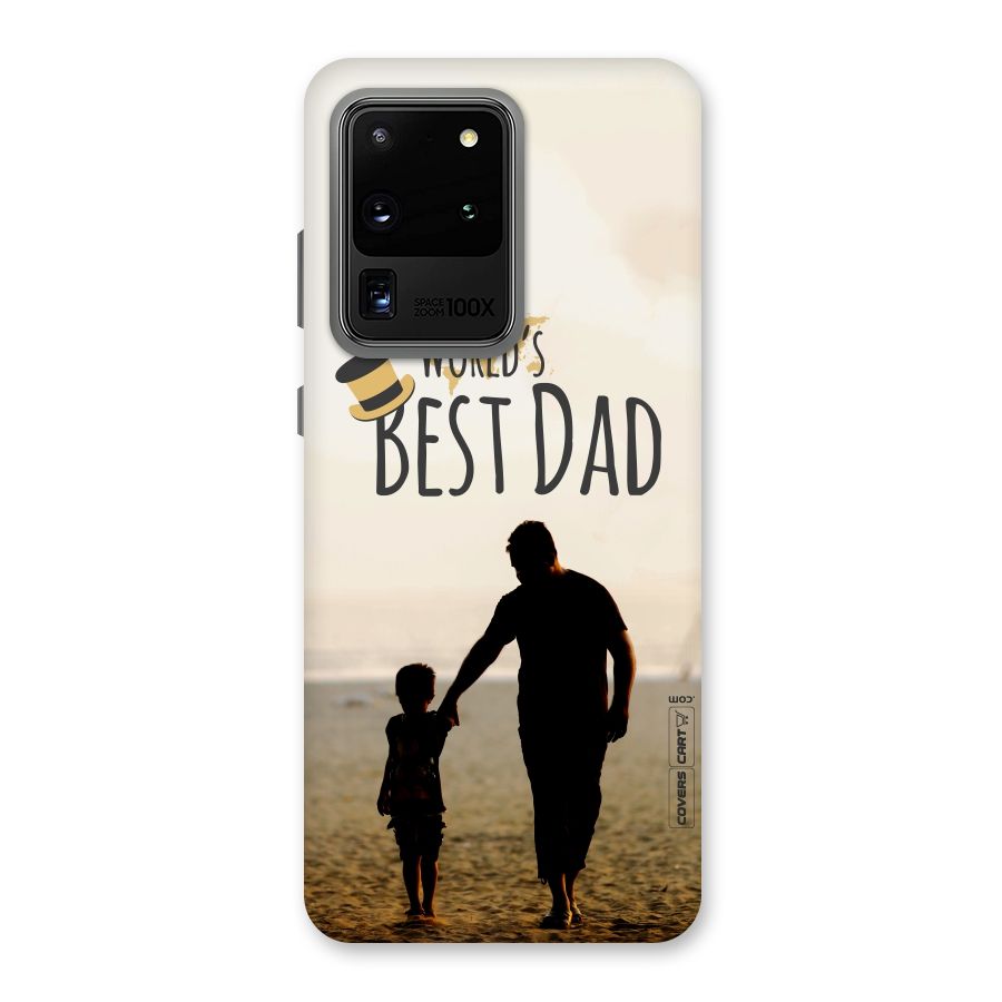 Worlds Best Dad Back Case for Galaxy S20 Ultra