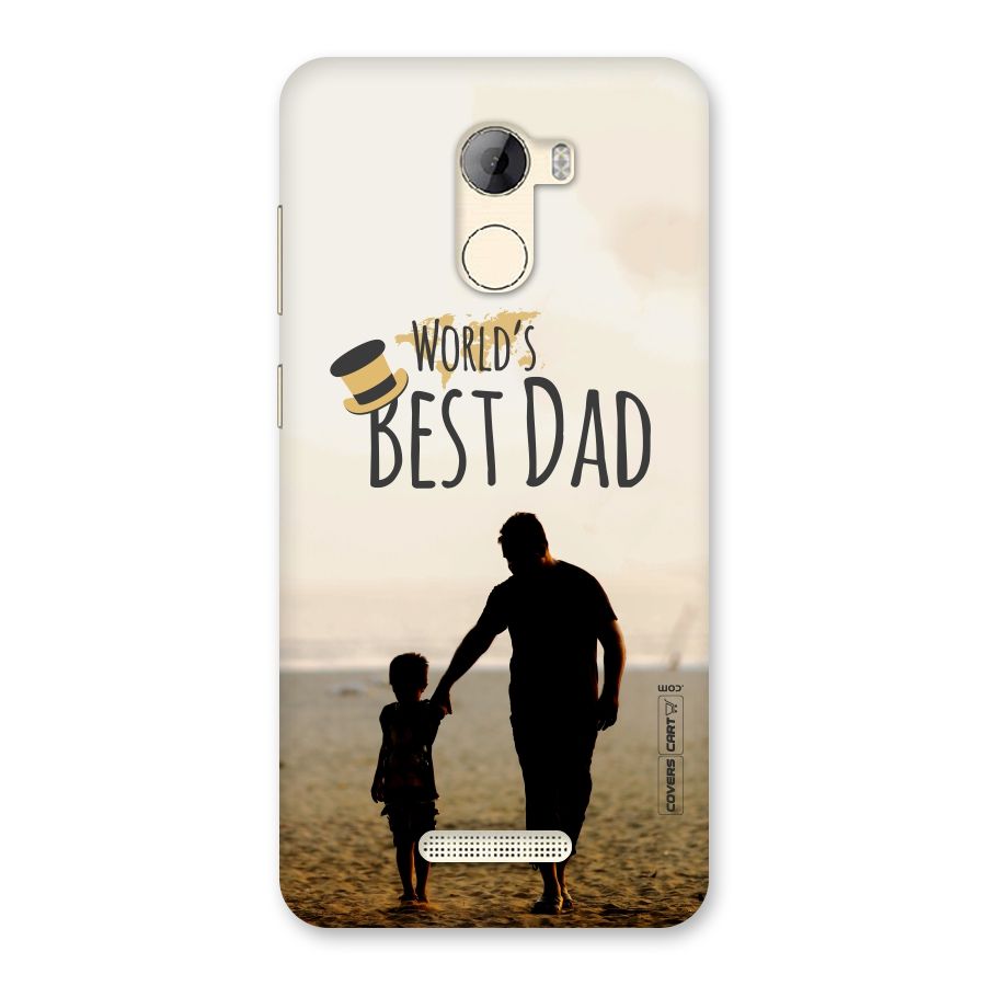 Worlds Best Dad Back Case for Gionee A1 LIte