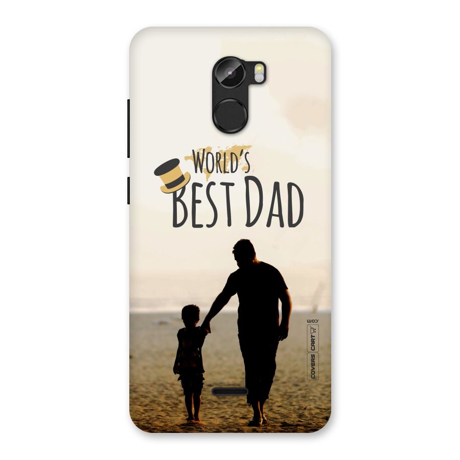 Worlds Best Dad Back Case for Gionee X1