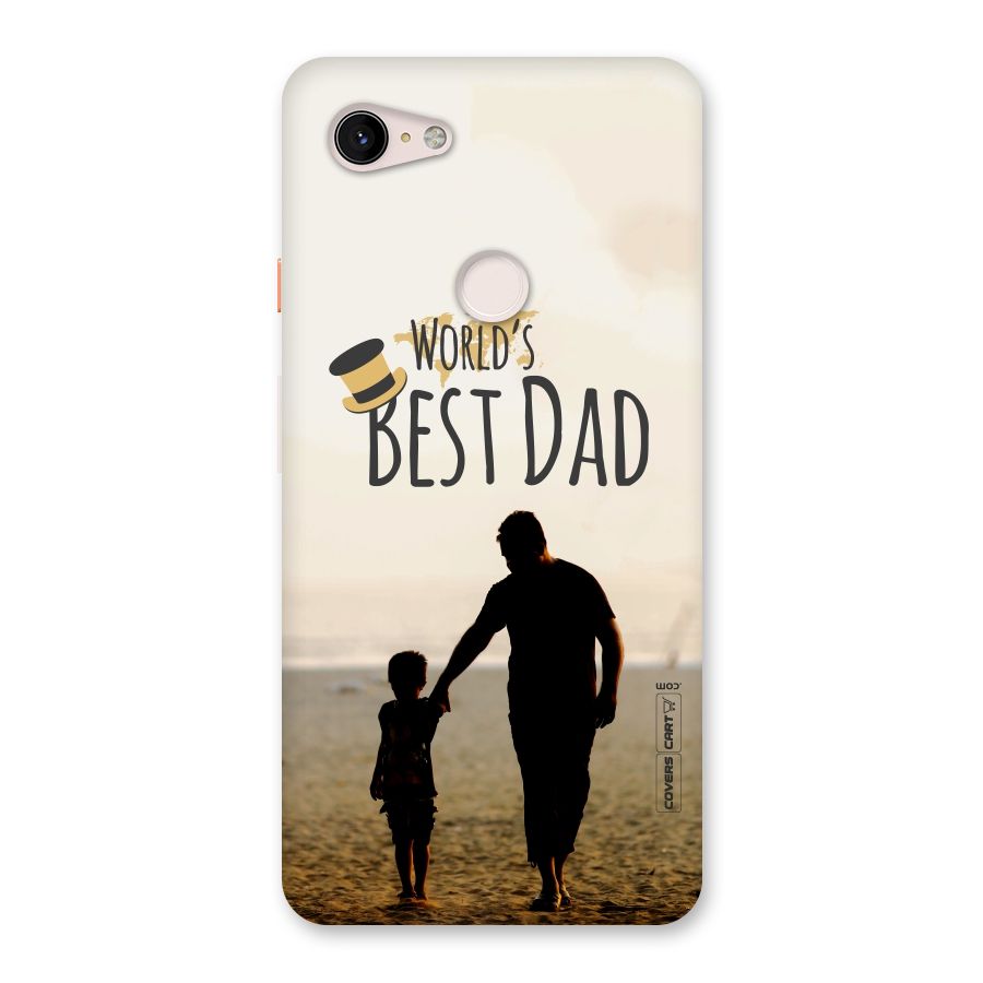 Worlds Best Dad Back Case for Google Pixel 3 XL
