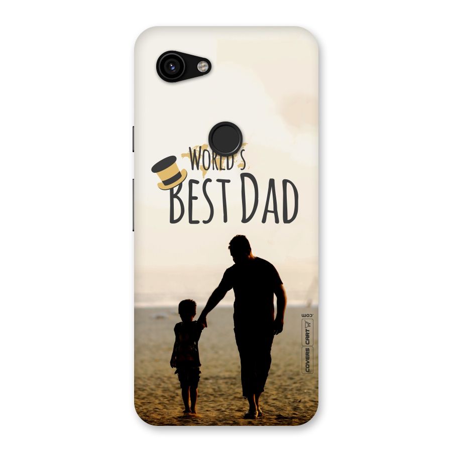 Worlds Best Dad Back Case for Google Pixel 3a