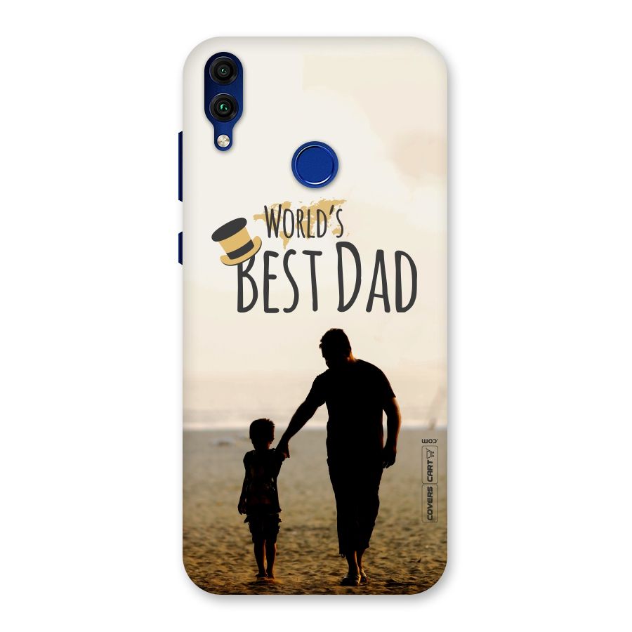 Worlds Best Dad Back Case for Honor 8C