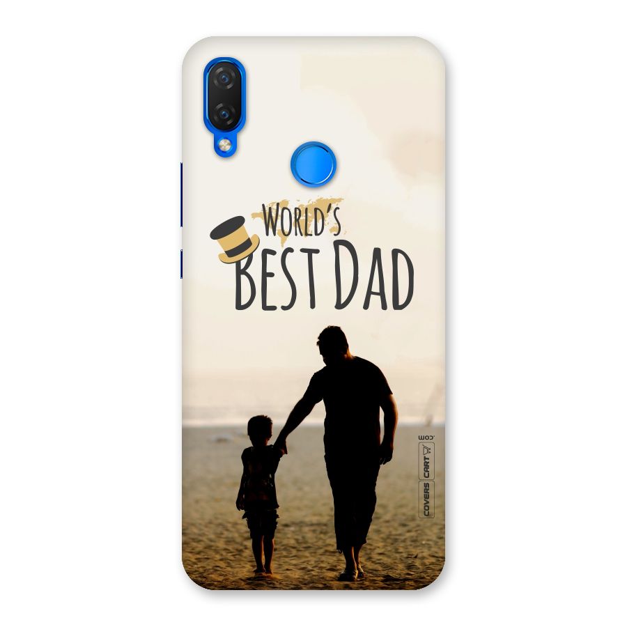 Worlds Best Dad Back Case for Huawei P Smart+