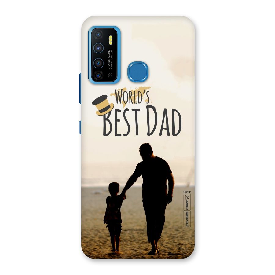 Worlds Best Dad Back Case for Infinix Hot 9